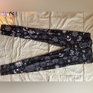 No Boundaries Black Cosmic Butterfly Leggings